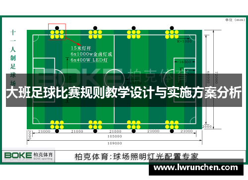 大班足球比赛规则教学设计与实施方案分析